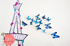 Ich habe auf dieser seite zwei tolle bastelbögen zum. Diy Schmetterling Deko Do It Yourself Trends Fur Kinder