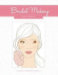 bridal makeup face charts the beauty studio collection