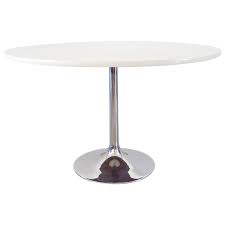 White Tulip Dining Table By Borge Johanson Tulip Dining Table Dining Table Walnut Slab Dining Table