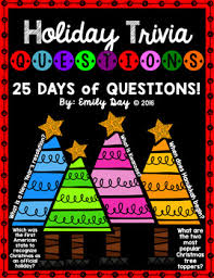 Venus, with a temperature of 460 °c. Holiday Quick Find Trivia Questions Christmas Hanukkah Kwanzaa New Year S