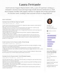 Customer Service Representative Resume Example Writing Tips For 2021
