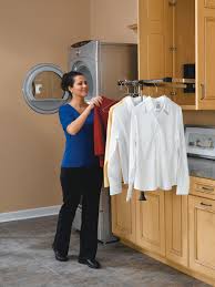Pull down closet rod ideas. Pull Down Closet Rod Laundry Room Ideas Photos Houzz