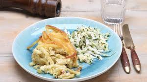 Makkaroniauflauf Mit Lauch Und Kase Rezept Makkaroni Makkaroni Auflauf Lebensmittel Essen