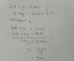 Menyelesaikan Sistem Persamaan Linear Dua Variabel Spldv Bentuk Soal Cerita Www Supadilah Com