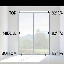 This image highlights a sliding french patio door in an open concept floorplan. How To Measure Doors For Window Treatments