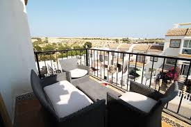 Superb First Floor Apartment On Urb La Marina Bright Living Room Exterior Stairs Communal