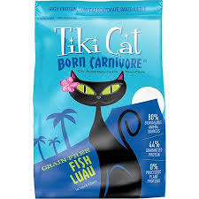 Save 50% with repeat delivery on high protein wet & dry cat food at petco! Tiki Cat Born Carnivore Grain Free Fish Luau Dry Cat Food 2 8 Lb Walmart Com Dry Cat Food Cat Food Carnivores