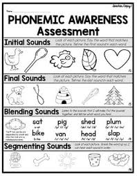 When working with young readers who are attempting to figure out a word, i often hear students say the sounds of each letter in a word and then say the whole word. Phonemic Awareness Assessment Freebie Phonics Assessments Phonemic Awareness Kindergarten Phonemic Awareness