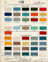 ppg color chip selection 3rd row for 1965 i h green poly