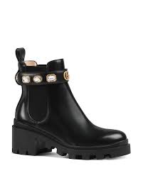 Gucci Women S Trip Embellished Block Heel Chelsea Boots Bloomingdale S Shop over 890 top gucci boots for women from retailers such as farfetch, mytheresa and ssense all in one place. women s trip embellished block heel chelsea boots