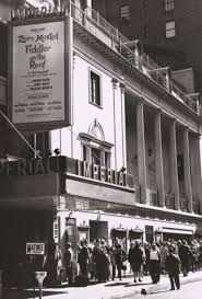 Broadway Marquee Fiddler On The Roof Imperial Theatre In