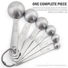 Another approach to calculating portion size is to use measuring cups and spoons or a glass buy several sets of measuring cups and spoons. Measuring Spoon Set 18 8 Stainless Steel Tablespoon Set W Metric And Us Measurements Measuring Dry And Liquid Ingredients Measuring Spoons Kit Teaspoon For Cooking And Baking W3548 Walmart Com Walmart Com
