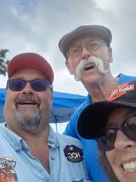 Steve Grahame and his dog Teeny