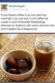 Frap Shake O Chocolate Shakeology Shakeology Recipe Frozen Coffee