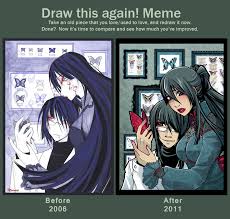 Draw This Again Meme By Moemai Deviantart Com Anime Drawings Tutorials Meet The Artist Art