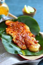 Ikan Panggang Ikan Bakar Recipe Grilled Fish With Banana Leaves Loaded With Dollops Of Sambal Or Spice Paste Grilled Fish Recipes Grilled Fish Fish Recipes