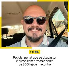 O homem se diz pastor da Igreja Presbiteriana Independente do Brasil! 🚔⛪ O  policial penal Allan Koch, de 44 anos, foi preso em Dourados-MS, na noite  da última segunda-feira (30), junto de