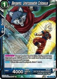 Have a seat and be our guest! Bergamo Unstoppable Colossus Battle Evolution Booster Dragon Ball Super Ccg Kitchen Table Games Fl