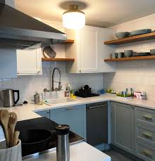 Remodeled Ikea Kitchen Provides A Custom Fit Ikea Kitchen Galley Kitchen Remodel Kitchen