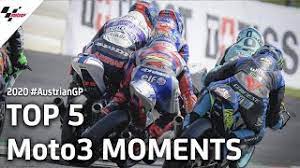 Aber die rennleitung gibt ein update zu den gestürzten fahrern. Top 5 Moto3 Moments Of The Austriangp Youtube