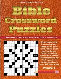 With these 10 sites, you can find free easy crosswords to print, puzzles, and other resources to keep you bus. Bible Crossword Puzzles Volume 4 50 Newspaper Style Bible Crosswords With Almost All The Clues Straight From The Bible Buy Online In Fiji At Fiji Desertcart Com Productid 191471990