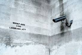 What Are You Looking At Security Camera By Banksy Jpg 580 388 Pixels Banksy Canvas Banksy Canvas Prints Banksy