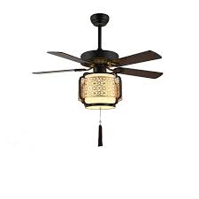 Ceiling fan with lights (no remote control). Farmhouse Ceiling Fan With Light And Remote Control Qm8052 Fan Light Ceiling Fan Retro Ceiling Fans