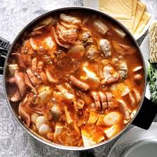 Budae Jjigae Recipe Aka Army Base Stew The Subversive Table Recipe Budae Jjigae Recipe Recipes Sweet Potato Noodles