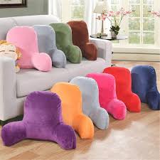 37 Sofa Cushion Back Pillow Bed Plush Big Backrest Reading Rest Pillow Lumbar Support Chair Cushion With Arms Home Dec Cushions On Sofa Pillows Cushions Online