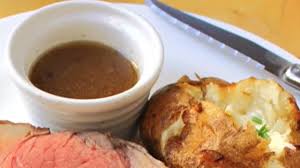 Yeah i love dripping , my dad makes the really good stuff some pork joints are better than others, they have to have a good piece of fat on the top, then he. How To Make Beef Au Jus Video Allrecipes Com