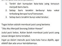 Check spelling or type a new query. Puisi Jika Aku Seorang Dokter Hewan Puisi Cita Cita