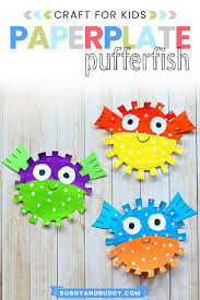 How freshwater fish differ from saltwater fish. Paper Plate Pufferfish Craft For Kids Preschool Crafts Crafts For Kids Craft Projects For Kids
