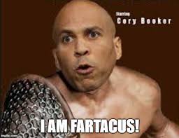 Image result for cory booker fartacus