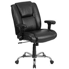Hercules Series 400 Lb Capacity Big Tall Black Task Chair With Height Adjustable Arms Black Leather Chair Tall Office Chairs Flash Furniture