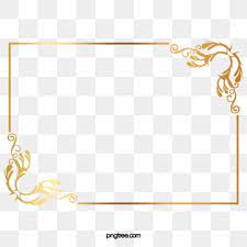 Border Frame Png Vector Psd And Clipart With Transparent Background For Free Download Pngtree Bingkai Ilustrasi Pola Emas