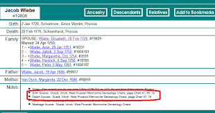 Mennonite Genealogy Forum Using Ulrich Duecks Charts