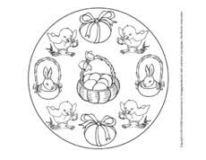 Hier werden selbst erstellte mandalas zum kostenlosen ausdrucken angeboten. Oster Mandala In Der Grundschule Ostern Feste Und Feiertage Hus Klasse 1 Grundschulmaterial De
