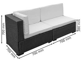 Sie können auch zwischen modern, traditionell, und zeitgenössisch sofa polyrattan wählen. Poly Rattan Garden Patio Outdoor Furniture Lounge Sofa Set Table Black Lagento Ceres Webshop
