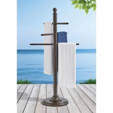 Check Out This Product Https Www Bedbathandbeyond Com Store Product Barrington Outdoor Aluminum Towel Bar In Towel Rack Pool Outdoor Towel Rack Pool Towels