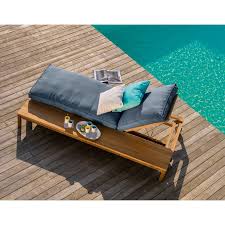 Liege New Hampton Mit Rollen Outdoor Sofa Gartenmobel Teak Holz