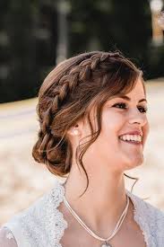 flechtfrisur braut grosse bildergalerie mit inspirationen hair styles medium hair styles veil hairstyles
