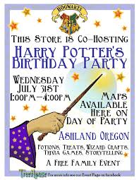 These were the first birthdays displayed and started a year of anticipation as fans watched the calendar for more birth dates. Ashland S Harry Potter Birthday Celebration Northwest Nature Shop