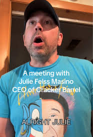 Cracker Barrel CEO Shares Heartfelt Message and Humor