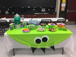 Monster Theme Baby Shower Food Table Monster 1st Birthdays Halloween First Birthday Little Monster Birthday