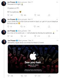 April 20 at yet once again, this date fell by the wayside, with prosser saying the event will actually take place in april and suggesting apple itself had fooled. Apple S Spring Event 2021 New Ipad Tv Airtags And More