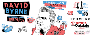 Enter To Win Tickets To David Byrne At The Toyota Oakdale