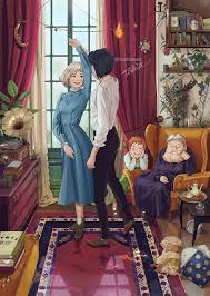 You must admit i have a right to live in a pigsty if i want.. Howl No Ugoku Shiro Howl S Moving Castle Image 2866740 Zerochan Anime Image Board
