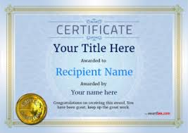 Or, if you'd prefer, share them instantly across your social . Free Certificate Templates For Any Subject Or Use