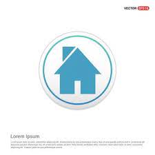 Home Icon White Circle Button Home Icons Button Icons Circle Icons Png And Vector With Transparent Background For Free Download Home Icon Vector Icon