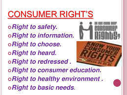 Consumer awareness is an act of making sure the buyer or consumer is aware of the information of product, goods, services or company, and consumers rights. Consumer Right To Safety Poster Hse Images Videos Gallery